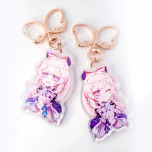 Load image into Gallery viewer, Genshin Impact Holographic Keychains
